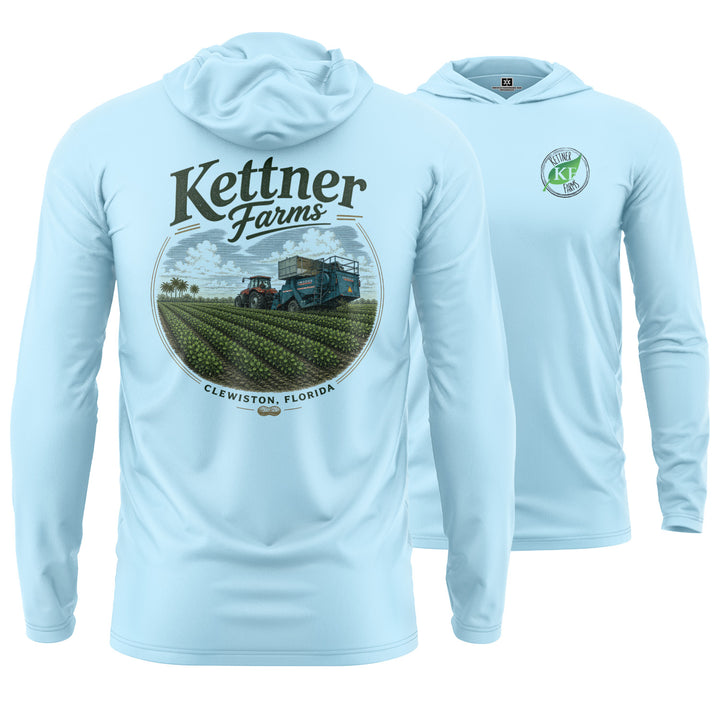 Kettner Farms UPF Hooded Shirt