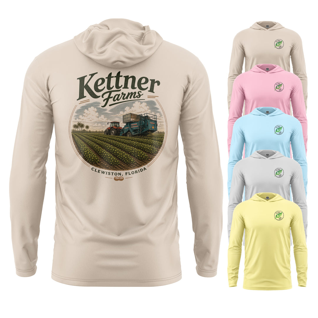 Kettner Farms UPF Hooded Shirt