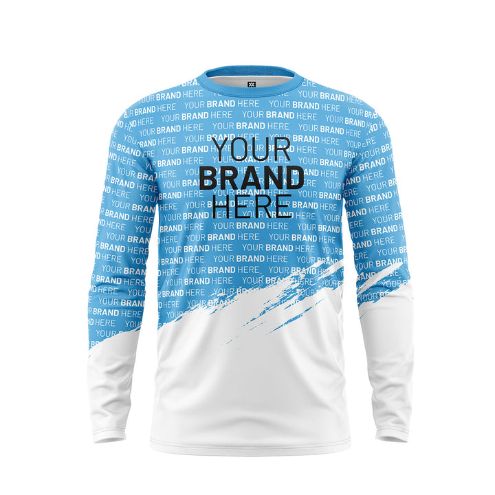 Long sleeve cut and sew mockup