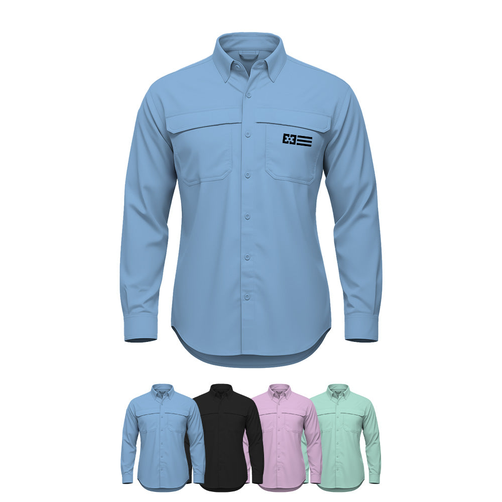 Original Free Sunshields women's long sleeve button up product image