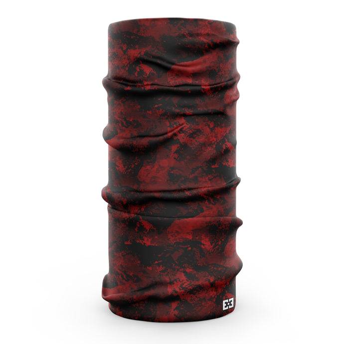 HST Savage Scarlet Camo Neck Gaiter