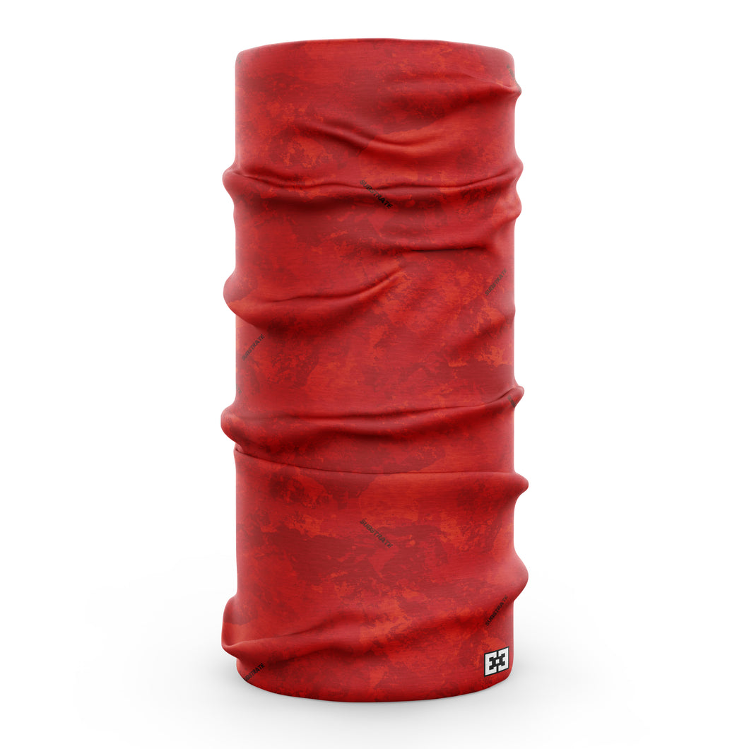 HST Scarlet Camo Neck Gaiter