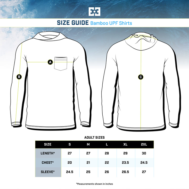 Original Free Sunshields Bamboo Hooded Long Sleeve Shirt