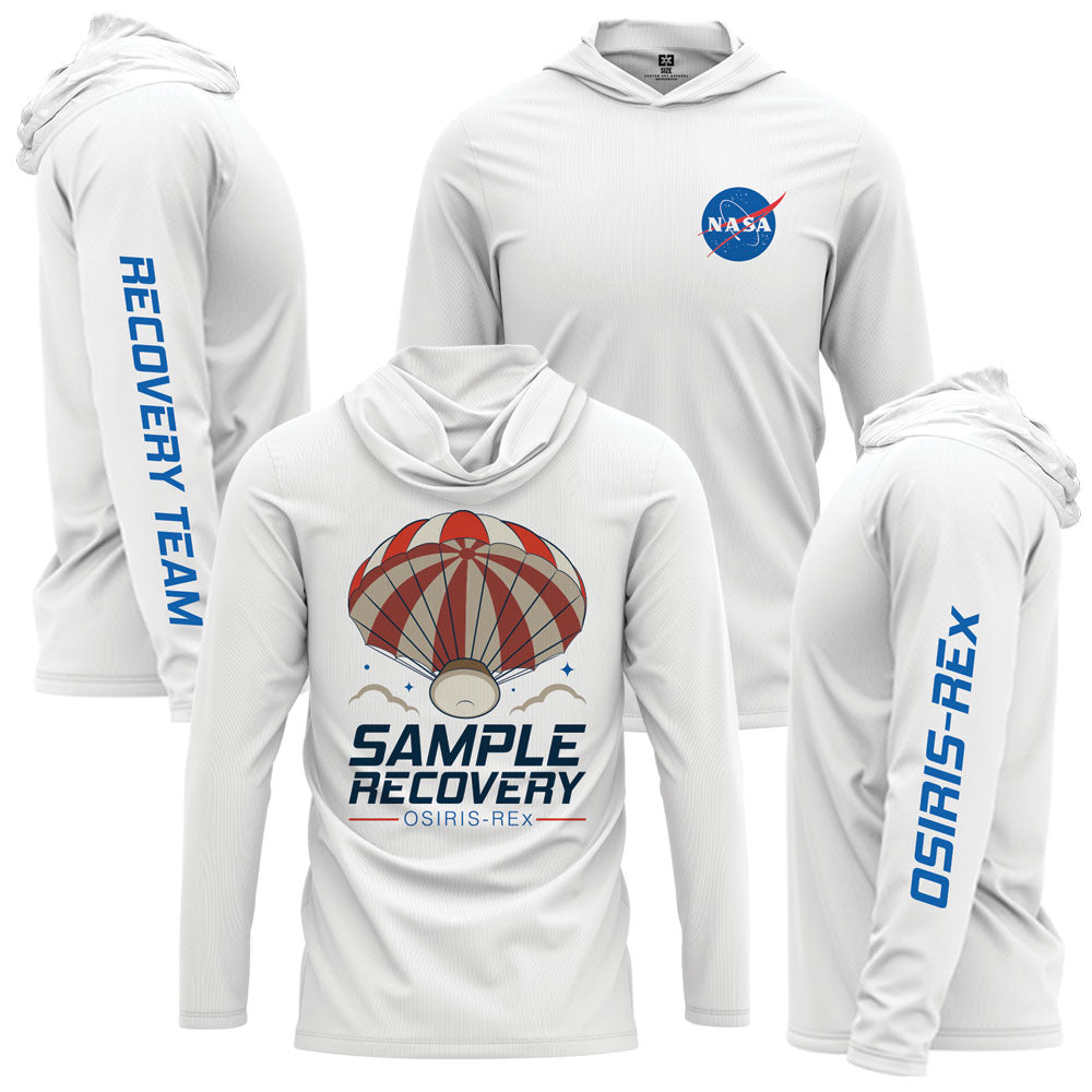 NASA OSIRIS Recovery Team Hooded Performance Shirt