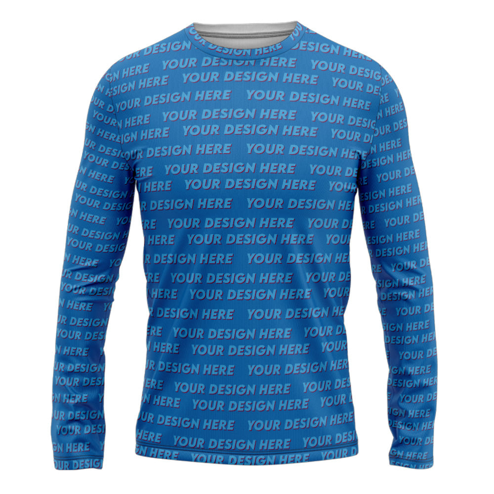 Standard All-Over Custom Dye Sublimation Long Sleeve Shirt