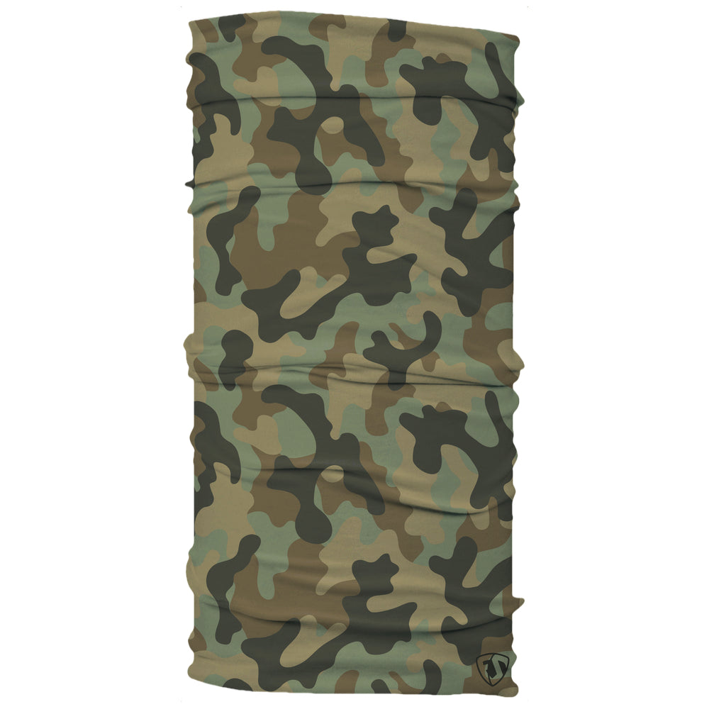 original green brown black hunting OG camo neck gaiter