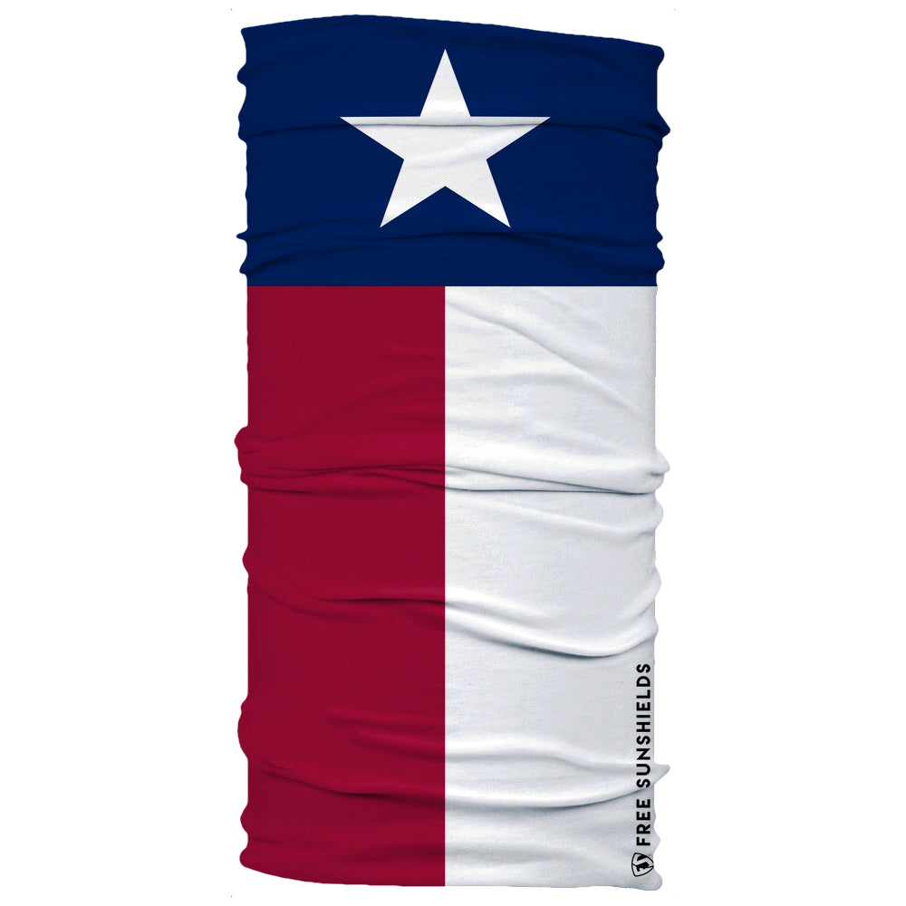  Red White Blue Lonestar State Pride Texas Flag Neck Gaiter