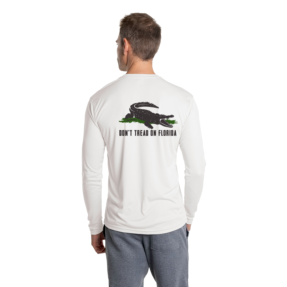 Don't Tread On Florida Performance Shirt - Alligator XL / White